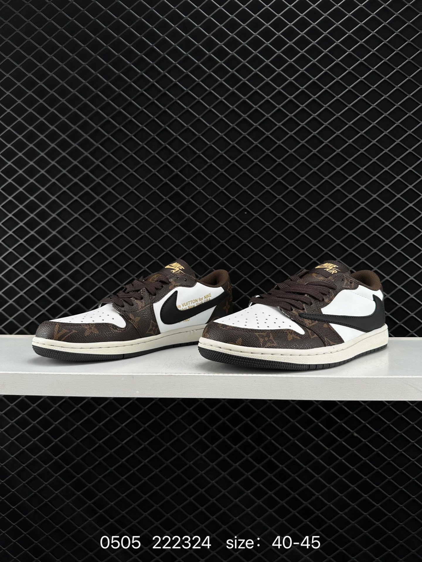 Louis Vuitton x Travis Scott x Nike Air Jordan 1 Low OG SP